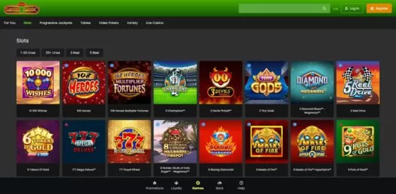 Classic casino slot machines