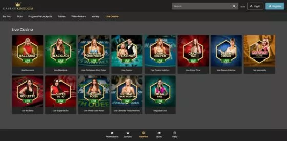 Casino Kingdom live