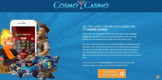 Cosmo Casino slot machines