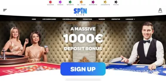 Spin Casino live