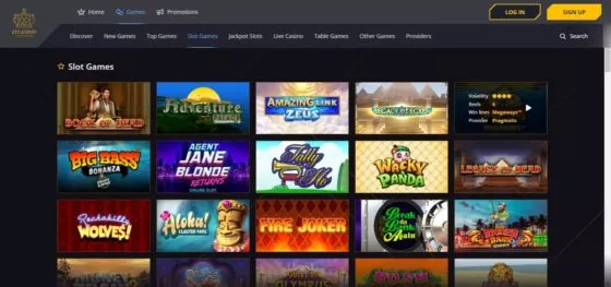 21 Casino slot machines