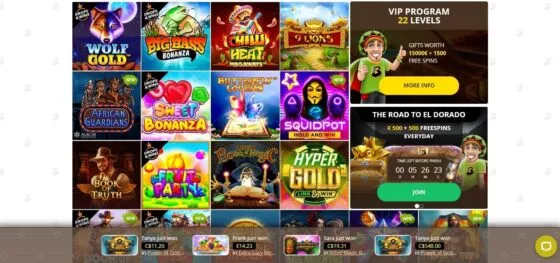 Bob Casino slot machines