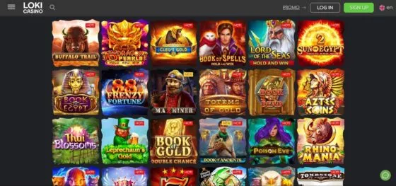 Loki Casino slot machines
