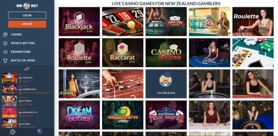 Mr Bet Casino live