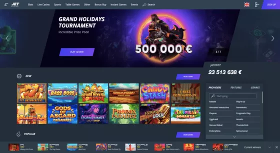 Jet Online Casino