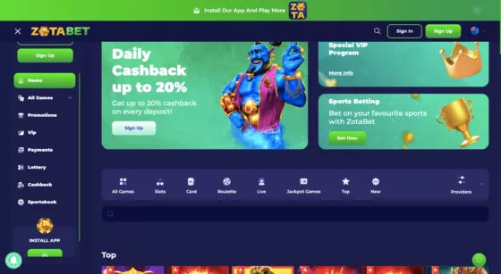 zotabet online casino