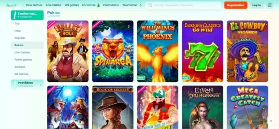 Neon54 Casino slot machines