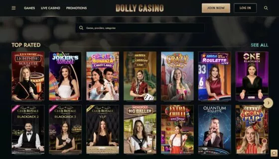 Dolly Casino live