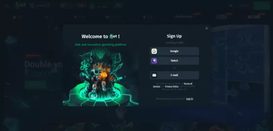 CBet Casino registration